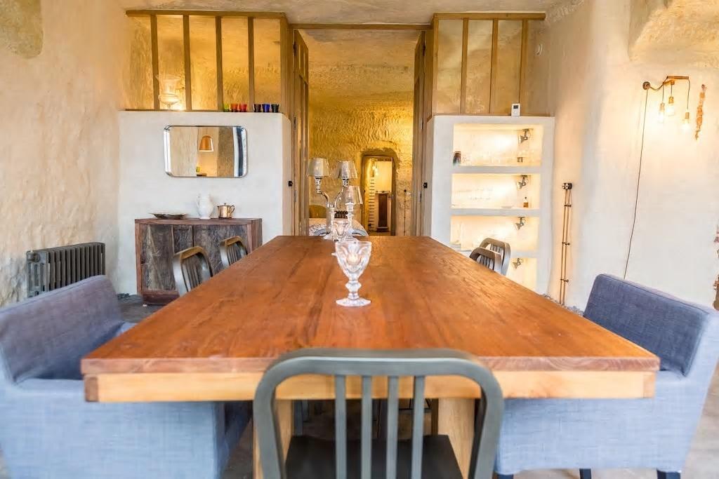 Amboise Troglodyte Villa Pocé-sur-Cisse Extérieur photo