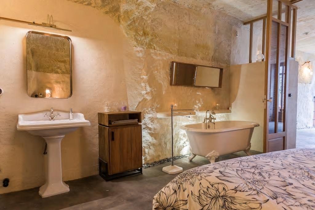 Amboise Troglodyte Villa Pocé-sur-Cisse Extérieur photo